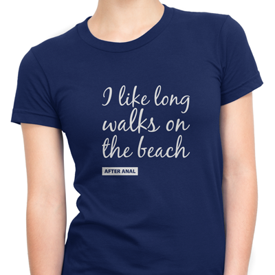 I like long walks on the beach I like long walks on the beach